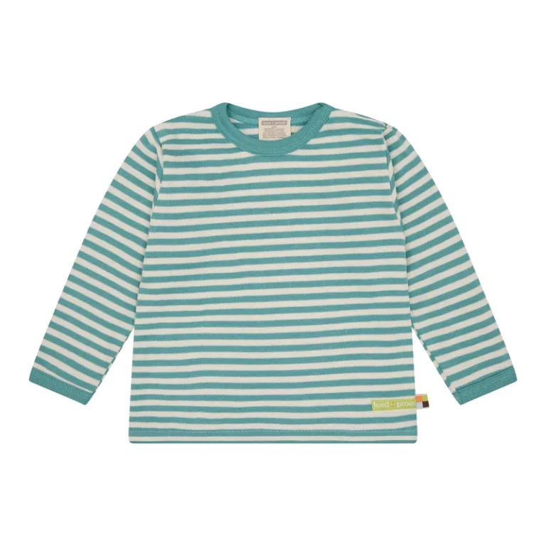 Loud+Proud - shirt, gestreept oregano Loud+Proud - shirt, gestreept oregano - Afbeelding 1